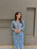 Mahira Rayon Printed Chikankari Kurti