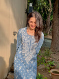 Mahira Rayon Printed Chikankari Kurti