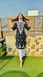 Mahira Rayon Printed Chikankari Kurti
