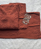 Premium Beautiful Rayon Set With Mukaish