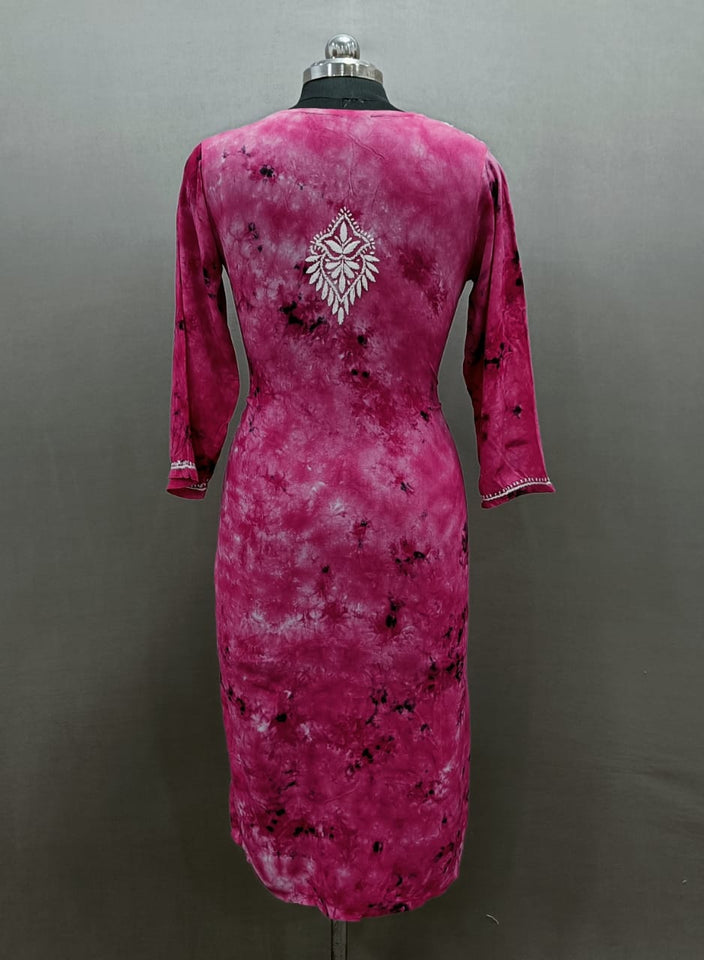 Elegant Ghass Patti Printed Kurti