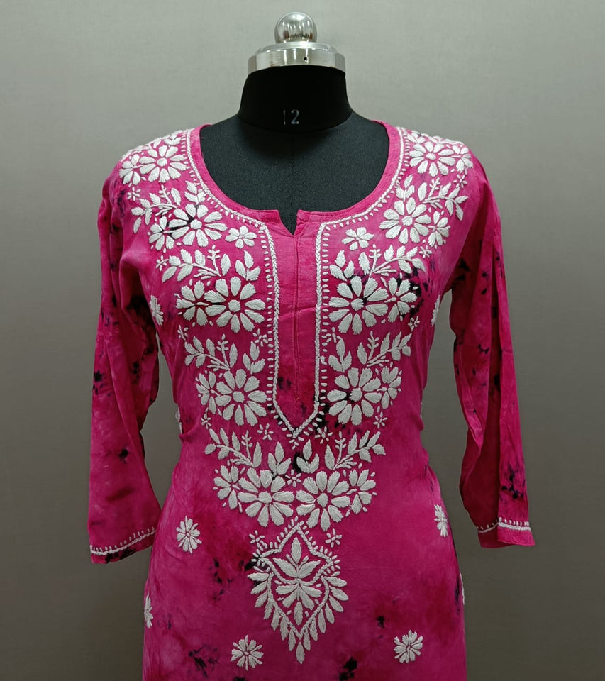 Elegant Ghass Patti Printed Kurti