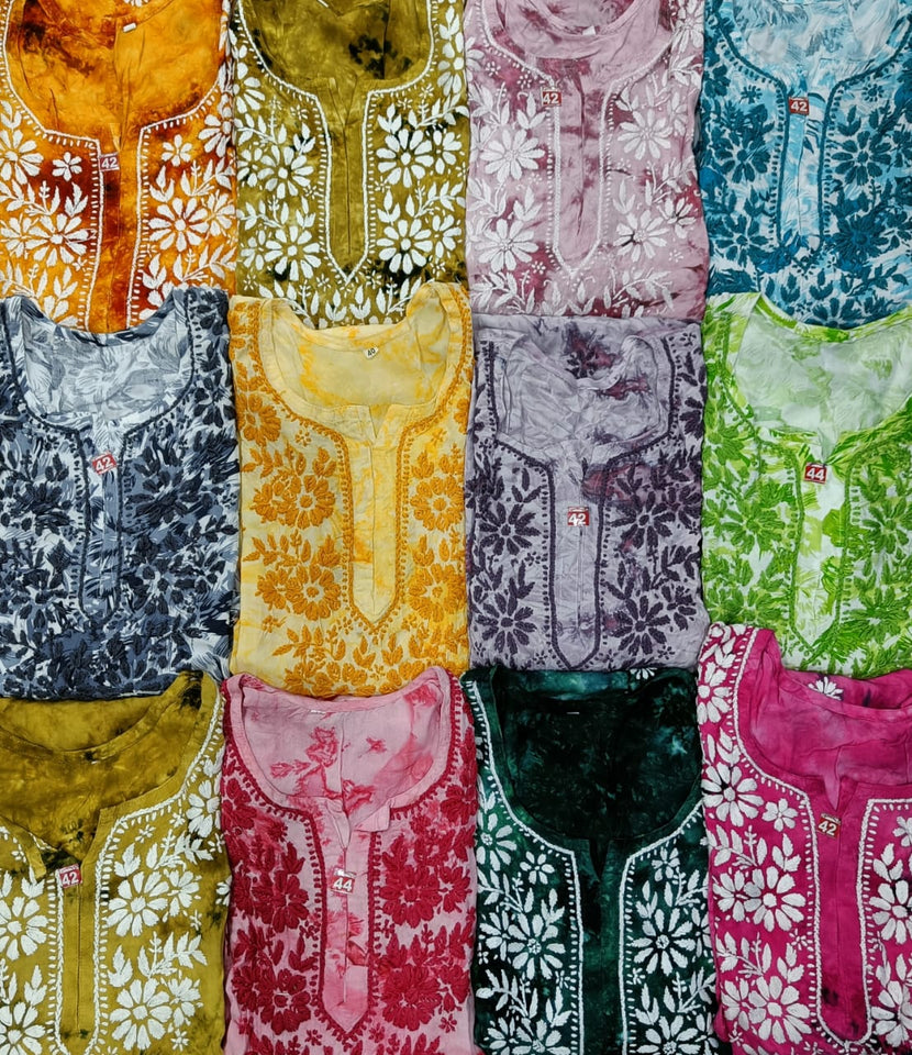 Elegant Ghass Patti Printed Kurti