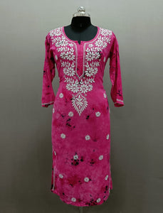 Elegant Ghass Patti Printed Kurti