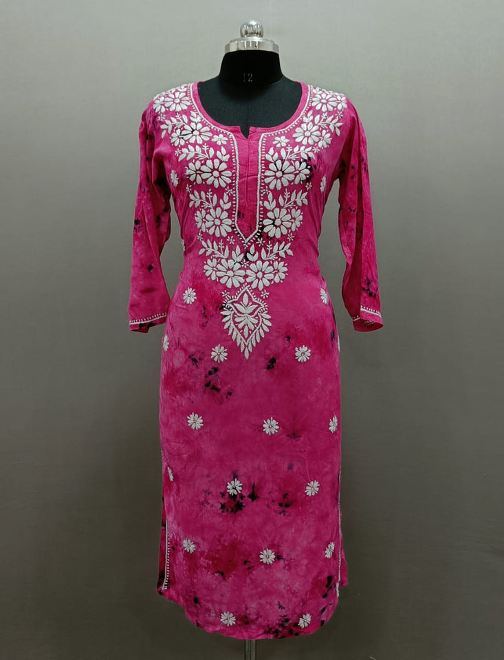 Elegant Ghass Patti Printed Kurti