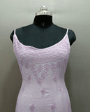 Graceful White Muslin Kurti