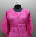 Elegant Chanderi Silk Kaftan kurti