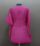 Elegant Chanderi Silk Kaftan kurti