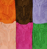 Graceful Chanderi Silk Kurti Set