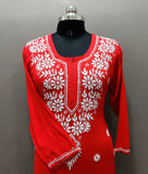 Charming Ghass Patti Work Kurti