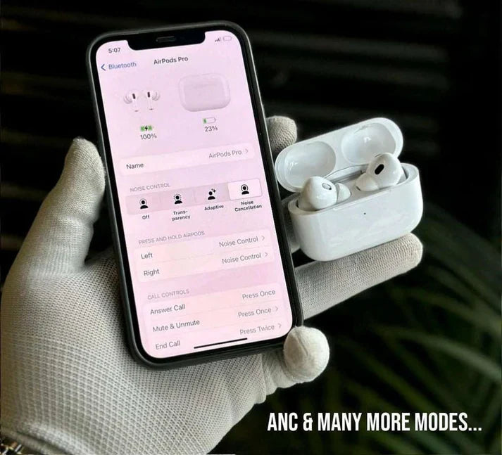 HAXXUS (COMBO OFFER) - AIRPODS PRO 2ND GEN + MAGSAFE POWERBANK 10000 MAH - 1 YEAR Warranty.   (10 Days No Question Ask Return Available on this Product. )